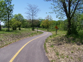 Newly Completed Paul Douglas Bike Trail